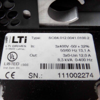 LUST LTI Servoregler SO84.012.0041.0100.2 8,3kVA GEB