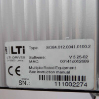LUST LTI Servoregler SO84.012.0041.0100.2 8,3kVA GEB
