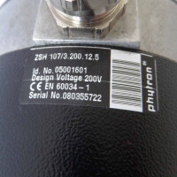 Phytron Schrittmotor ZSH 107/3.200.12.5 05001601 200V NOV