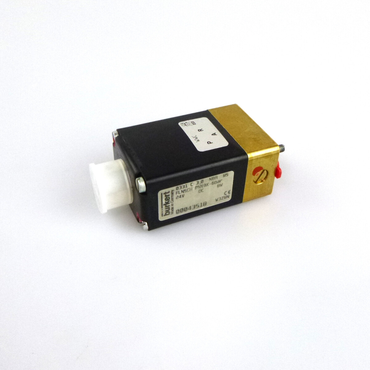 bürkert Klappankerventil 0331 C 3,0 NBR MS 00043518 GEB