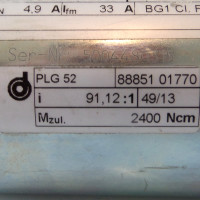 Dunkermotoren Motor GR63X55 24V 3350rpm + PLG52 2400Ncm GEB