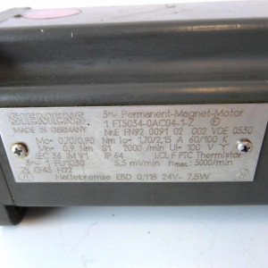 Siemens AC-VSA-Motor 1FT5034-0AC04-1-Z Z=G45+H22 + ROD 426 1000 03S12-03 GEB