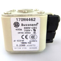 COOPER BUSSMANN Sicherung TYPOWER ZILOX 170M4462 400A 690V (6Stk) OVP