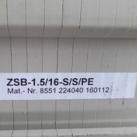 Eaton Basisklemmblock ZSB-1.5/16-S/S/PE 140198 OVP