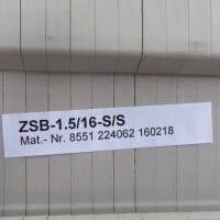 Eaton Basisklemmblock ZSB-1.5/16-S/S 140217 OVP