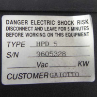 S.B.C. Servo-Drive HPD5 GEB