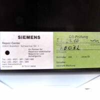 Siemens Synchronservomotor 1FK7083-5AF71-1AA3-Z Z=X01 REM