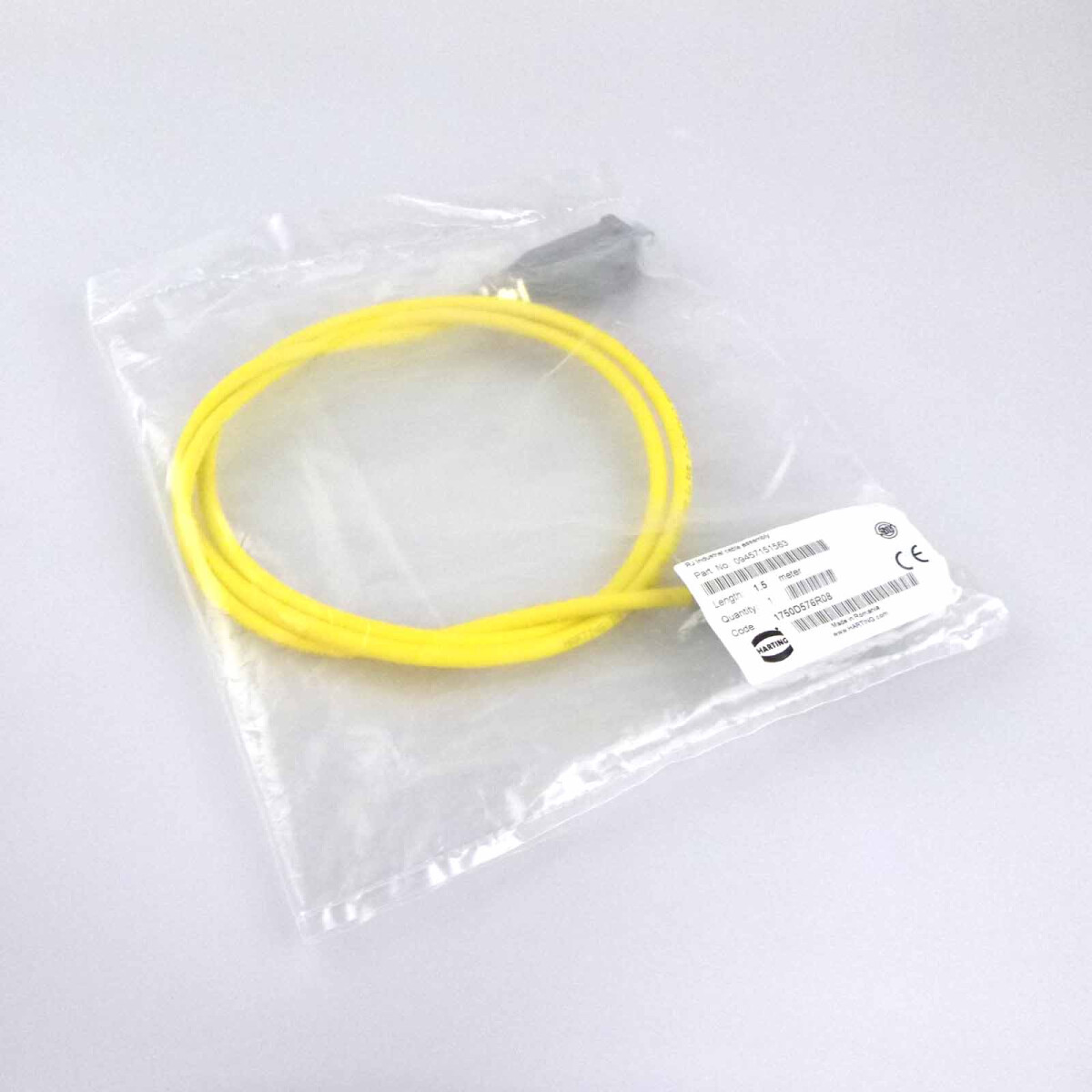 Harting RJ45 Kabel 2xHan3a RJI cable assy PUR Cat6a 09457151