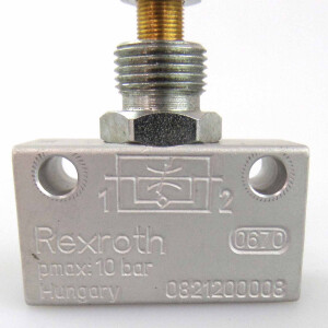 Bosch Rexroth Pneumatik Drossel-Ventil 0821200008 GEB