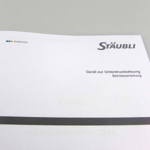 Stäubli Gerät zur Unterdrucksetzung FRL 12.2110 NOV