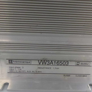 Telemecanique Electric Switch Inductor VW3A16503 GEB