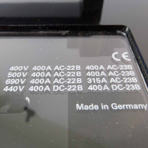 Siemens Sicherungs-Lasttrennschalter 3NP5360-0CA00 OVP