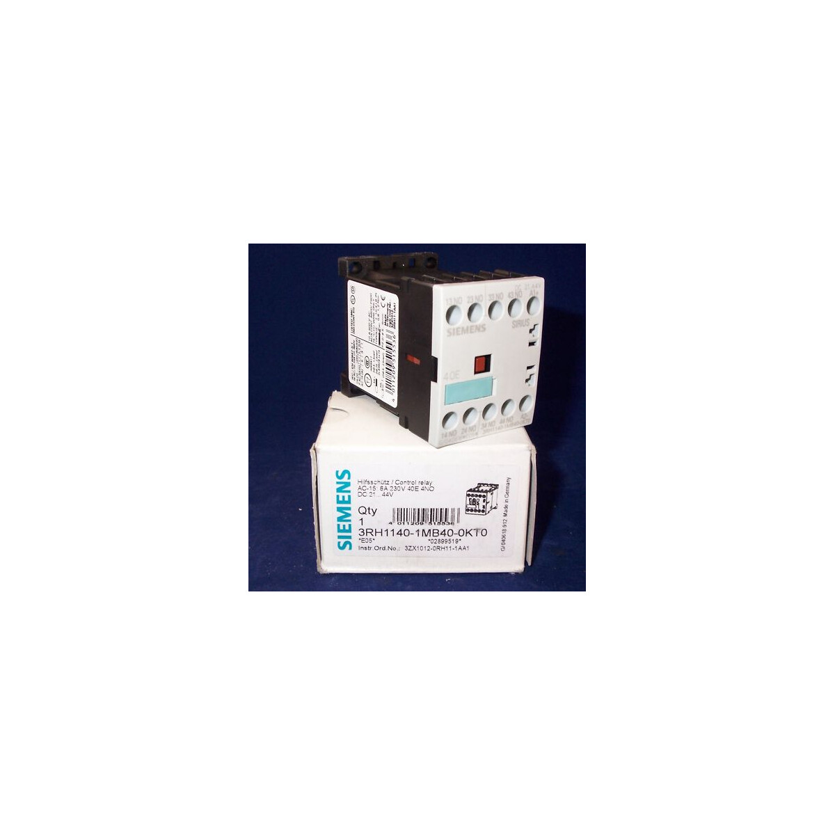 Siemens Koppelsch&uuml;tz 3RH1140-1MB40-0KT0 OVP