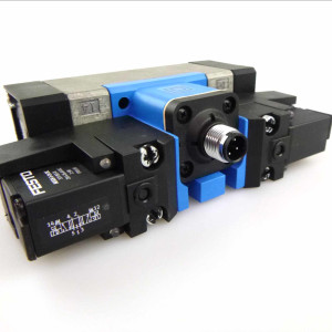 Festo Magnetventil MEBH-5/3E-D-1-ZSR-C 184497 GEB
