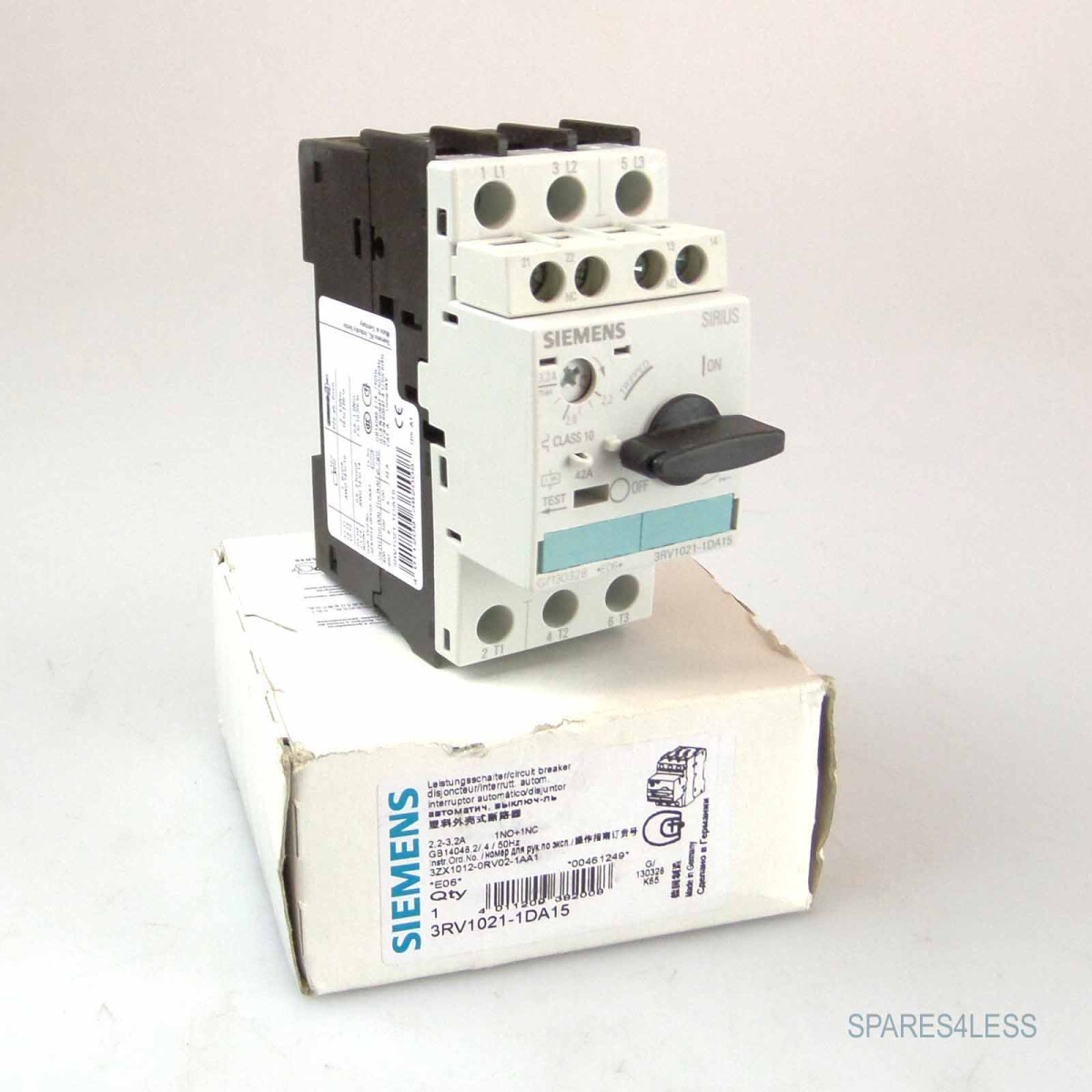 Siemens Leistungsschalter 3RV1021-1DA15 OVP