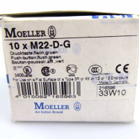 Klöckner Möller Drucktaster M22-D-G (10Stk.) OVP