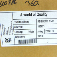 Wittenstein / alpha Planetengetriebe LPB 090-MO1-10 -111-000 OVP