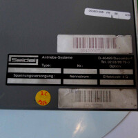 Seidel Digitaler Servoverstärker digifas 7204-SPS 2,5kVA 4,2A GEB