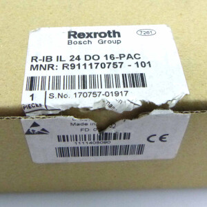 Rexroth Inline Eingabeklemme R-IB IL 24 DI 16-PAC MNR: R911170752-101 OVP