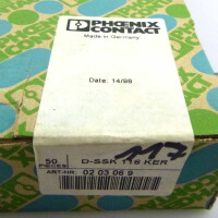 Phoenix Contact Abschlussdeckel D-SSK 116 KER 0203069 (50Stk) SIE