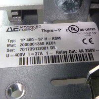 Advanced Energy Thyristor-Leistungssteller THYRO-P 1P 400-37 H-ASM NOV