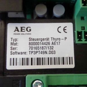 Advanced Energy Thyristor-Leistungssteller THYRO-P 1P 400-37 H GEB