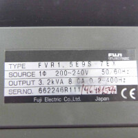 Fuji Electric Frequenzumrichter FVR1-5E9S-7EX 1,5kW NOV