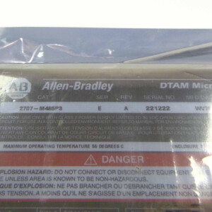 Allen Bradley DTAM Micro Bedienpanel 2707-M485P3 Ser. E SIE