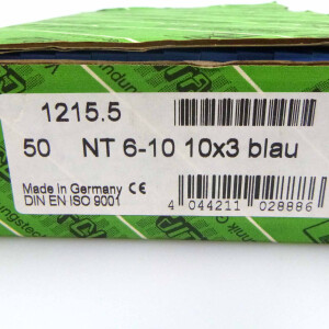 Contaclip Neutralleiter-Trennklemme NT 6-10 10x3 BU 1215.5 (50Stk.) OVP