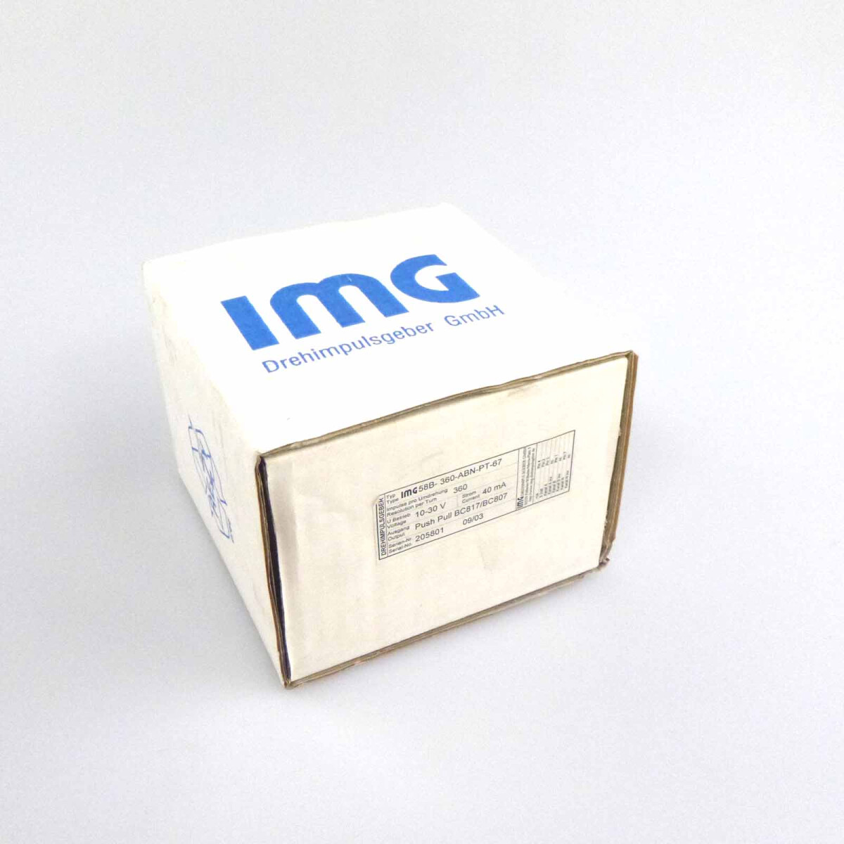 IMG Drehimpulsgeber 58B-360-ABN-PT-67 10-30V 40mA OVP