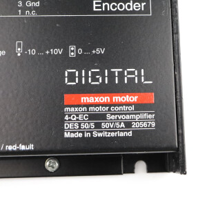 Maxon Motor Servoverstärker 4-Q-EC 205679 GEB