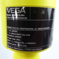 VEGA Vegapuls 64 Radar Sensor PS64.IXHCBJHXKMAXX + Vega PLICSCOM.XB NOV