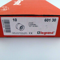 Legrand Lampenfassungen, Lampholder, Douille E27 601 30 (10 Stk.) OVP