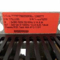Danfoss Frequenzumrichter VLT5000 VLT5006PT5B20SBR3DLF00A00C0 GEB