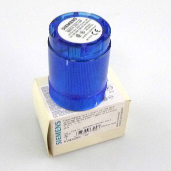 Siemens Dauerlichtelement Blau 8WD4 200-1AF OVP