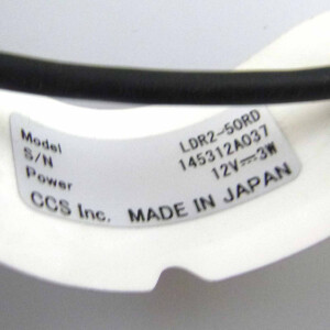 CCS LED-Ringleuchte LDR2-50RD 12V GEB