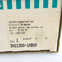 Siemens Leistungsschalter 3VU1300-1MB00 25A OVP