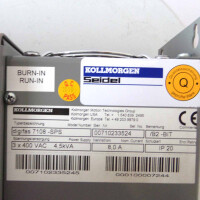 Kollmorgen Seidel Digitaler Servoverstärker digifas 7108-SPS 4,5kVA 8A #K2 GEB