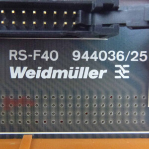 Weidmüller Schnittstelle RS-F40 944036/25 GEB