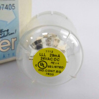 Auer LED-Lampe, Dauerlicht gelb 893007405 OVP