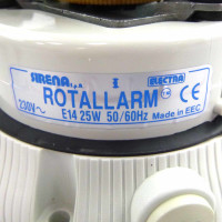 Sirena SPA Rundumleuchte ROTALLARM PB L 004395 230V GEB