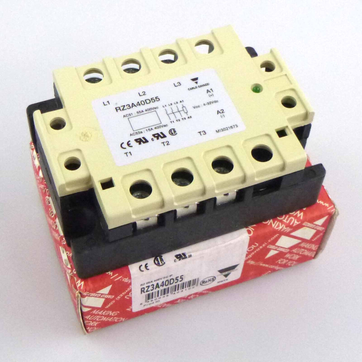 Carlo Gavazzi Halbleiterrelais RZ3A40D55 OVP