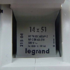 Legrand Sicherungshalter 21 504 OVP