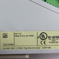 Sigmatek C-DIAS Digitales Mischmodul CDM163 12-008-163 GEB