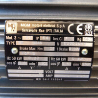 MGM Servomotor S1 BA 80A6 0.37/0.44kW GEB