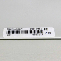 Osram Control Panel LZM Sachnummer: 8990061 GEB