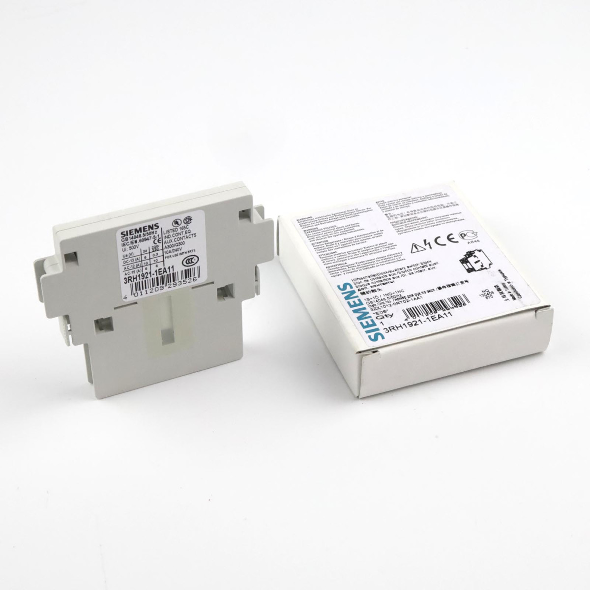Siemens Hilfsschalter 3RH1921-1EA11 OVP