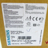 Siemens Starterkombination 3RA1210-1JA16-0AB0 OVP