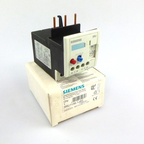 Siemens Überlastrelais 3RU1136-1JB0 OVP