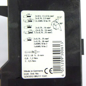 Siemens Überlastrelais 3RU1136-1JB0 OVP